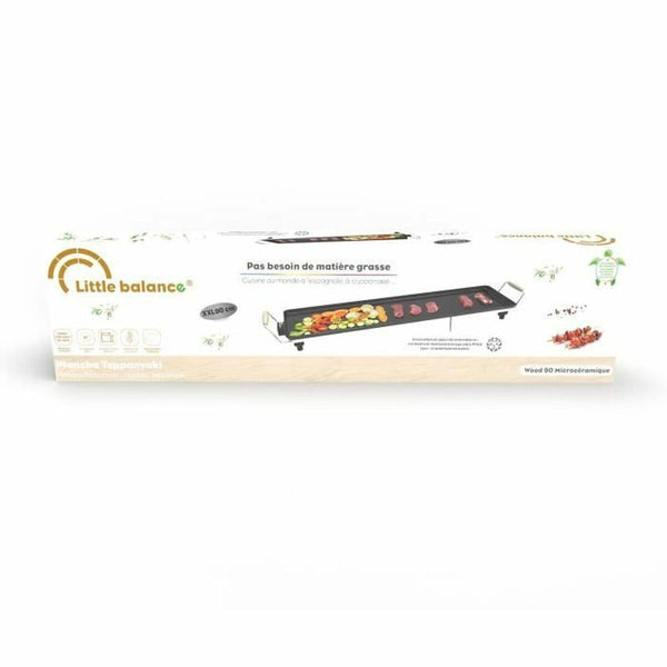 Grillpfanne Little Balance 8742 Schwarz 2000 W 90 x 23 cm