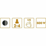 Raclette Little Balance 8761 Schwarz