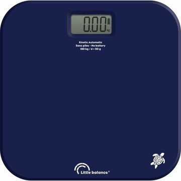 Digitale Personenwaage Little Balance Kinetic Auto Blau