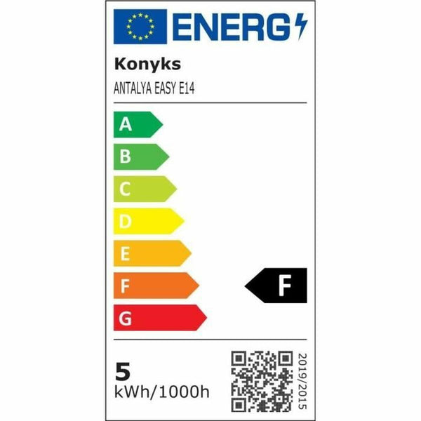 LED-Glühbirne in Kerzenform Konyks e14 Weiß