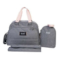 Wickeltasche Baby on Board URBAN Sweet Grau Rosa