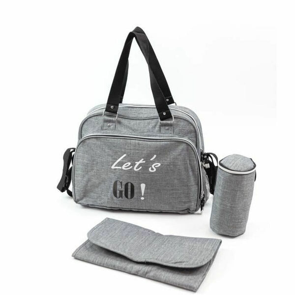 Wickeltasche Baby on Board SIMPLY Lets'Go Grau