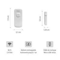 Detektor für offene Türen und Fenster Konyks Senso Charge 2 Wi-Fi 2,4 GHz