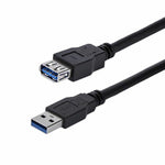 USB-Kabel Startech USB3SEXT1MBK         USB A Schwarz