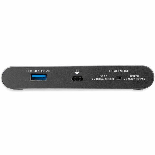 Hub USB Startech DK30C2HAGPD Schwarz Grau USB-C