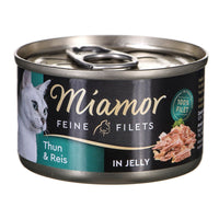 Katzenfutter Miamor Feine Filets Thunfisch Fisch Reis 100 g