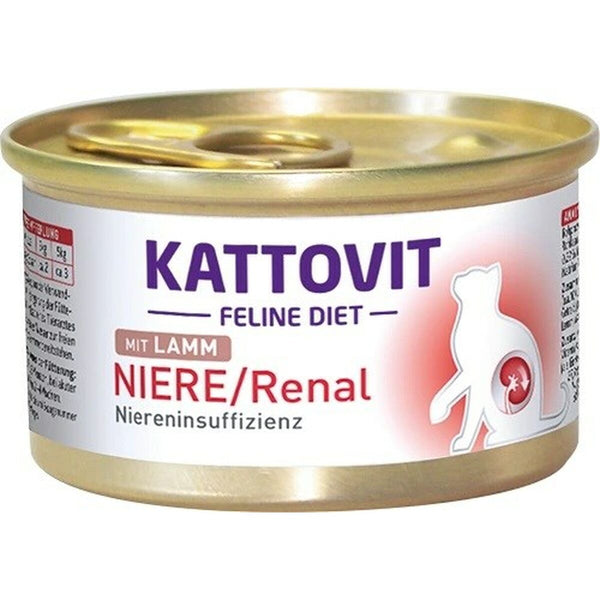 Katzenfutter Kattovit Niere/Renal Lamb 85 g