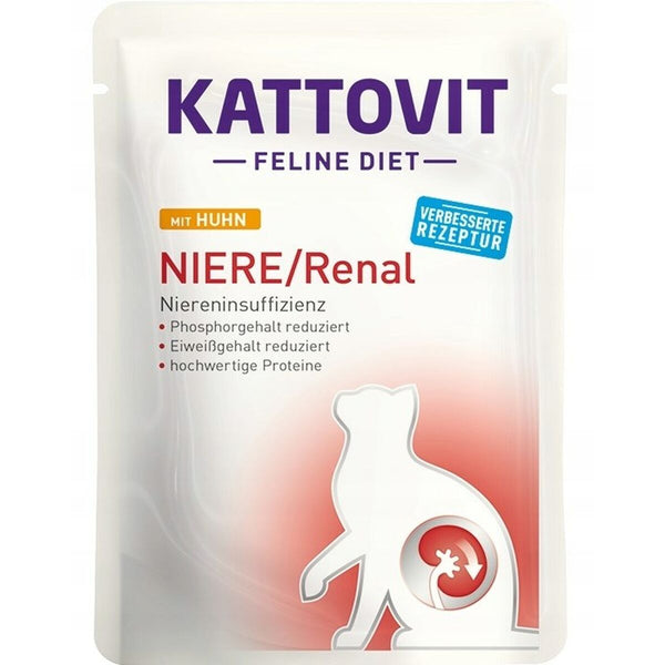 Katzenfutter Kattovit Niere/Renal Chicken Huhn 85 g