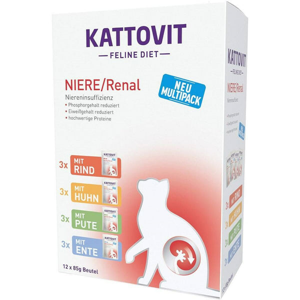 Nassfutter Kattovit Diet Niere/Renal 12 x 85 g