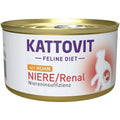 Katzenfutter Kattovit Feline Diet Niere/Renal Chicken Huhn 185 g