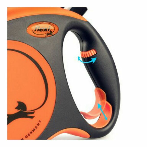 Hundeleine Flexi Xtreme Orange L