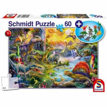 Puzzle Schmidt Spiele Dinosaurs Figuren 60 Stücke