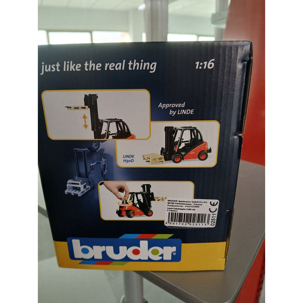 LKW für öffentliche Arbeiten Gabelstapler Bruder 02511 (29 x 9 x 22 cm)