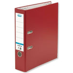 Ordnerbox mit Hebelmechanik Elba Rot A4 (10 Stück)