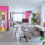 Faltblatt Leitz Rosa A4