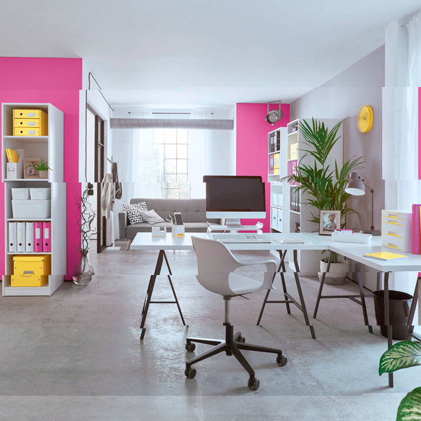 Faltblatt Leitz Rosa A4
