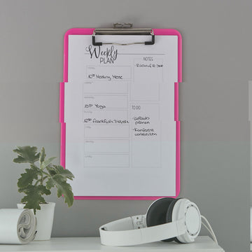 Faltblatt Leitz Rosa A4