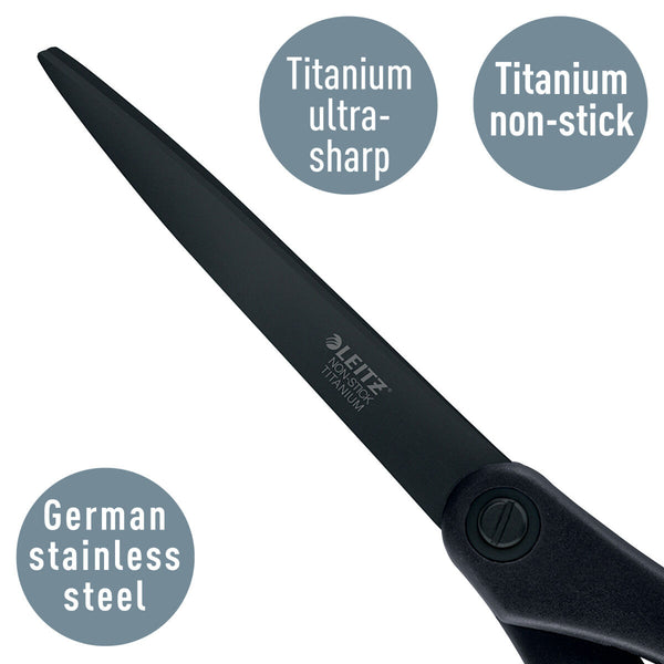 Schere Leitz Quality 205 mm Schwarz