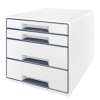 Ablageschublade Leitz WOW CUBE Weiß