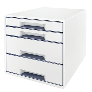 Ablageschublade Leitz WOW CUBE Weiß