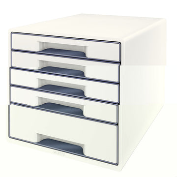 Ablageschublade Leitz WOW CUBE Weiß