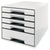 Ablageschublade Leitz WOW CUBE Schwarz
