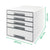 Ablageschublade Leitz WOW CUBE Schwarz