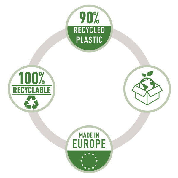 Hüllen Leitz Durchsichtig A3 Recycelter 25 Stück