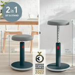Ergonomischer Hocker Leitz Ergo Cosy Active Kunststoff