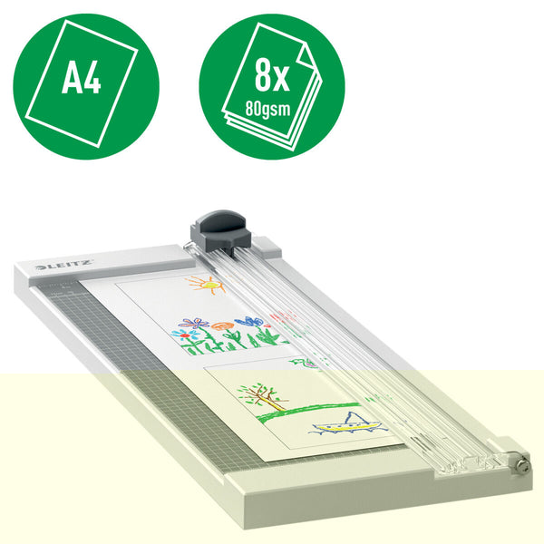 Buchbinderhüllen Leitz Grau A4