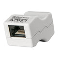 RJ45-Adapter LINDY 34009 Weiß Grau 1 Stück