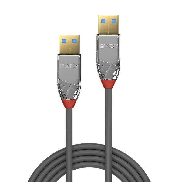 USB-Kabel LINDY 36625 50 cm Grau