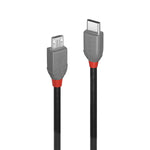 USB-Kabel LINDY 36892 Schwarz Schwarz/Grau 2 m