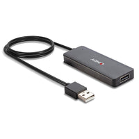 Hub USB LINDY 42986 Schwarz