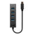 Hub USB LINDY 43325 Grau