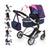 Puppenwägelchen Reig Combi Neo Pro Marineblau 63 cm