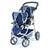 Puppenwägelchen Reig Tandem Blau 73 x 63 x 46 cm