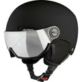 Skihelm Alpina Arber Visor Q Lite Schwarz Schwarzweiß 54-58 cm