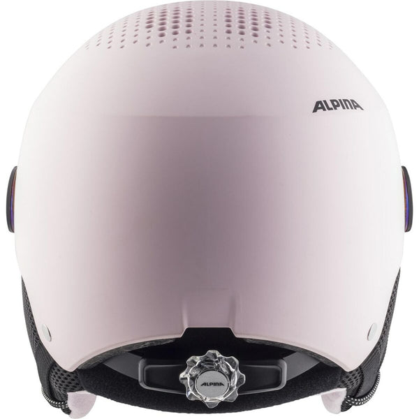 Skihelm Alpina Zupo Visor Q Lite Rosa Schwarzweiß 51-55 cm