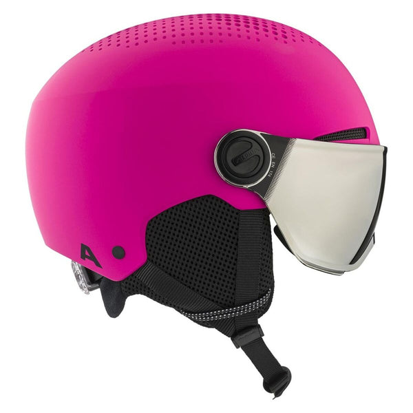 Skihelm Alpina Zupo Visor Q-Lite Rosa 51-55 cm