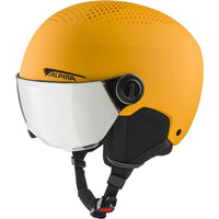 Skihelm Alpina Zupo Visor Q-Lite Gelb 51-55 cm