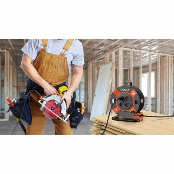 Verlängerungskabel QUARX H07RN-F Schwarz 40 m