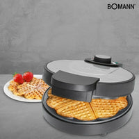 Waffeleisen Bomann WA 1365 CB Schwarz Grau 1000 W