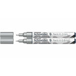 Marker-Set Schneider PAINT-IT 2 CHROME metall (2 Stück)