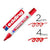 Dauermarker Edding Rot 2-4 mm (10 Stück)