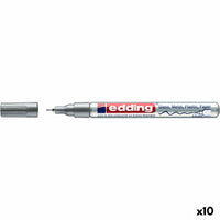 Dauermarker Edding 780 Silberfarben (10 Stück)