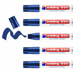 Dauermarker Edding 850 Blau (5 Stück)