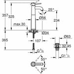 Spülbecken Siphon Grohe Metall