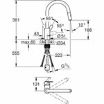 Mischbatterie Grohe 31484001