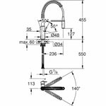 Mischbatterie Grohe Professional 30361000